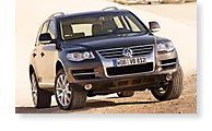 The Volkswagen Touareg - View 1