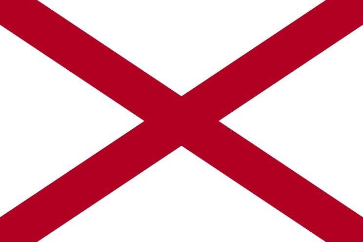 picture of alabama flag. STATE FLAG[+]